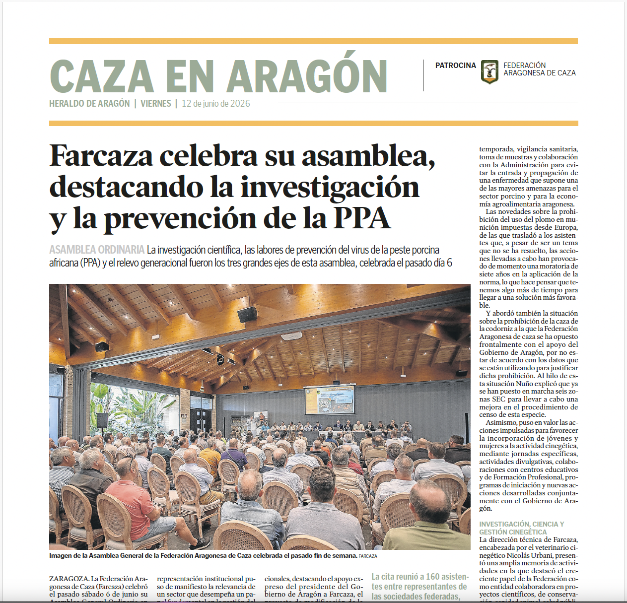 revista farcaza junio 2026